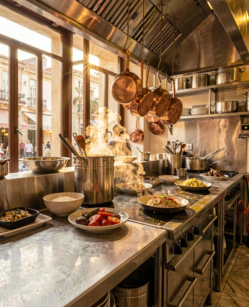 Η επαγγελματική μας κουζίνα